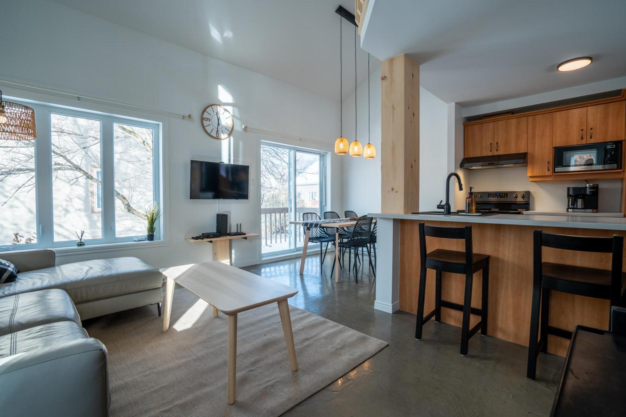 Hebergement Mont-Ste-Anne Condos Beaupré Pokój zdjęcie